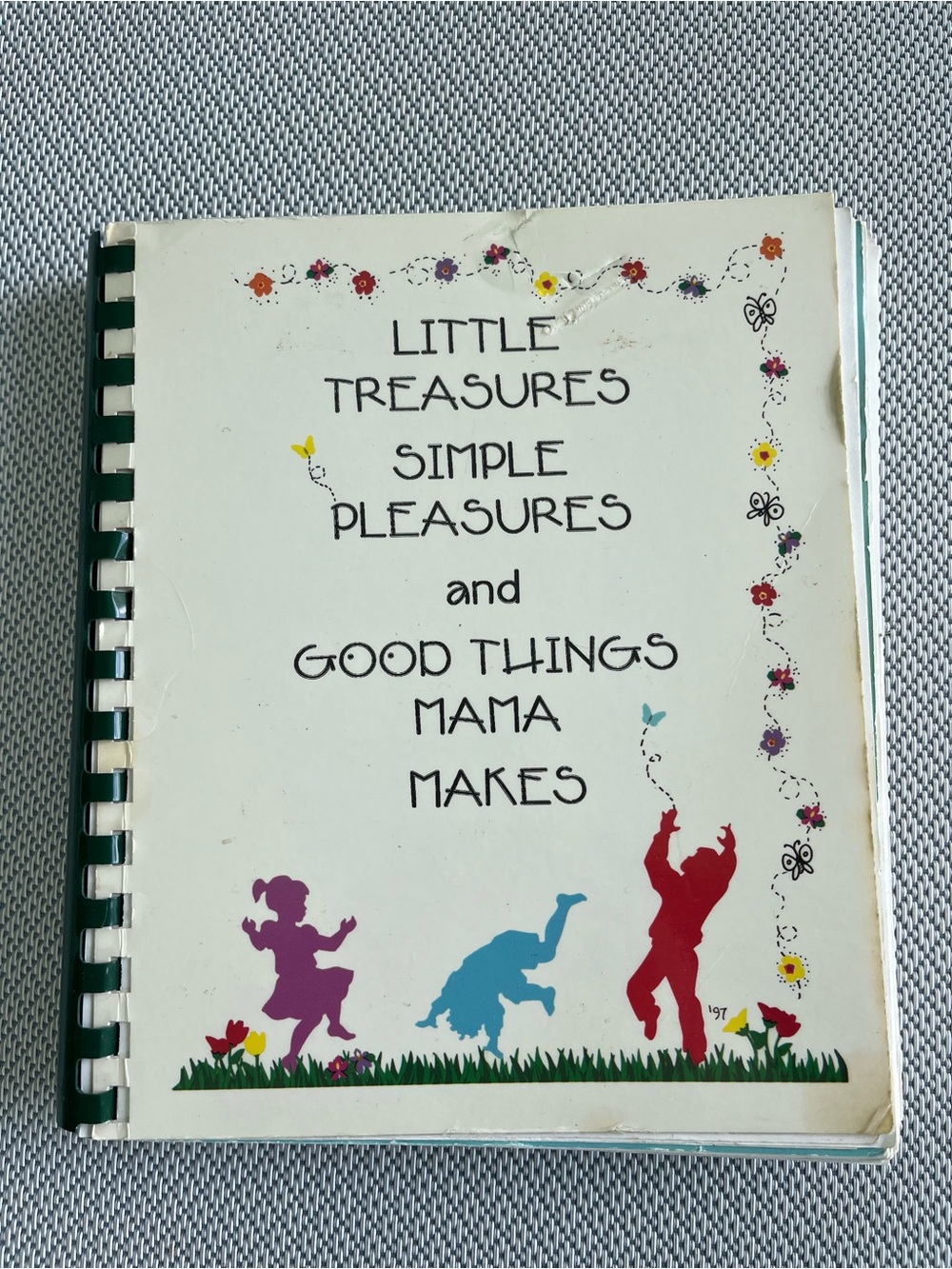 Vintage cookbook